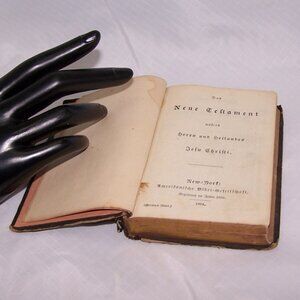 VTG- 1874 Garman New Testament Bible